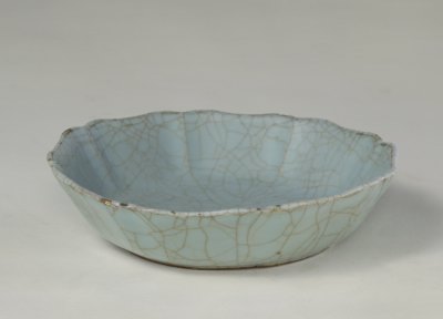 图片[1]-Fancy washing of powdery blue glaze sunflower in the official kiln-China Archive